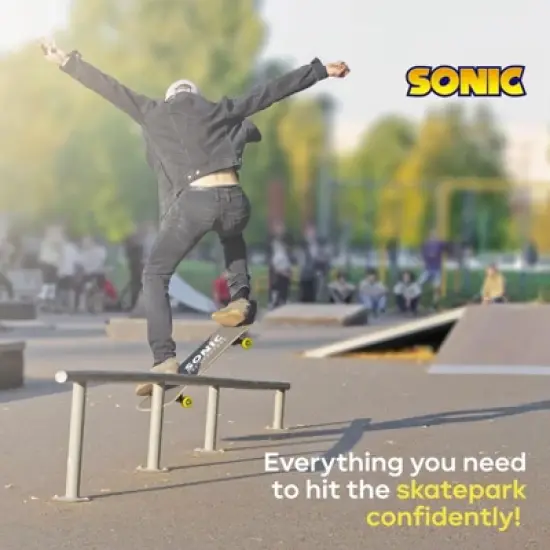 Sonic The Hedgehog 31"  Skateboard image {6}