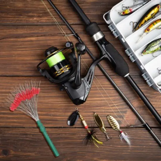 Unique Bargains Silicone High Wear Resistance Elasticity Weather Resistance Fishing Bobber Stops 100 Pcs image {3}