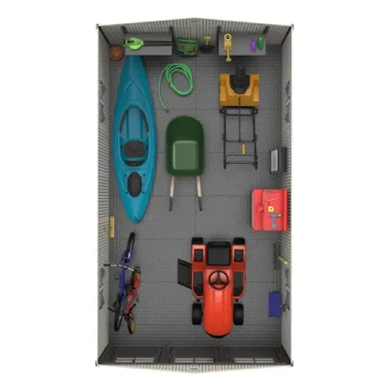 Lifetime 15' Outdoor Storage Shed image {7}