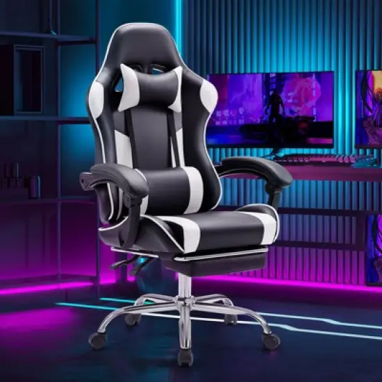 JIONJOY Ergonomic Racing Gaming Chair with High Back, Lumbar Support and Adjustable Armrests image {9}