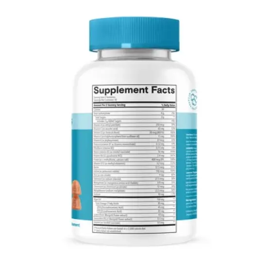 SmartyPants Teen Guy Plus Multivitamin & Omegas Gummies with Vitamins C, D3, B12 & Zinc - 60ct image {1}