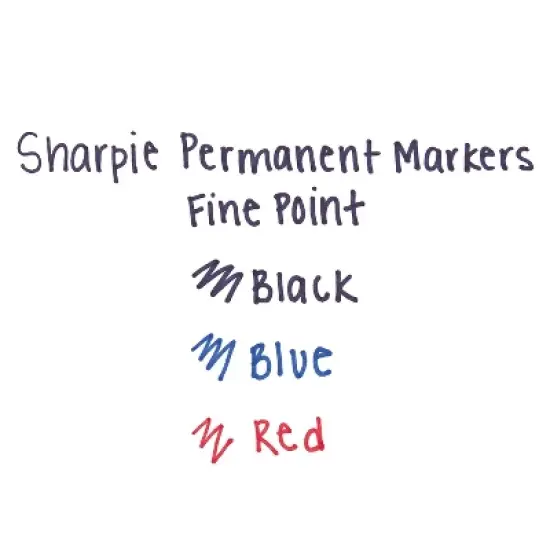 Sharpie Retractable Permanent Marker Fine Point Red 32702 image {3}