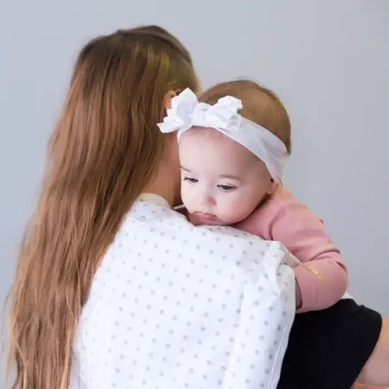 Ely's & Co. Baby Burp Cloths Waterproof Reversible Jersey Cotton 5 Piece Set image {3}