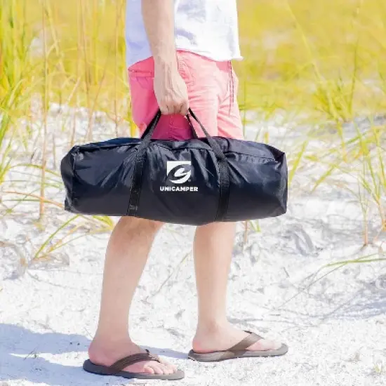 Anybear 12x12FT White Beach Tent Sun Shelter with UPF50+ Protection image {4}