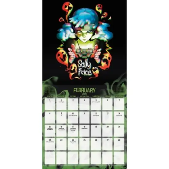 Trends International 2026 Sally Face 12"x12" Wall Calendar image {2}