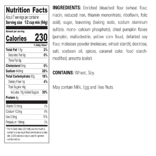 Krusteaz Pumpkin Spice Pancake Mix, 16 OZ image {5}