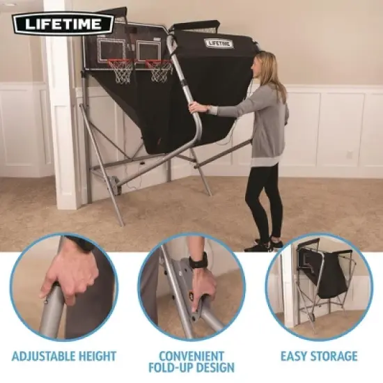 Lifetime Double Shot Deluxe Basketball Arcade Game (90648) image {3}