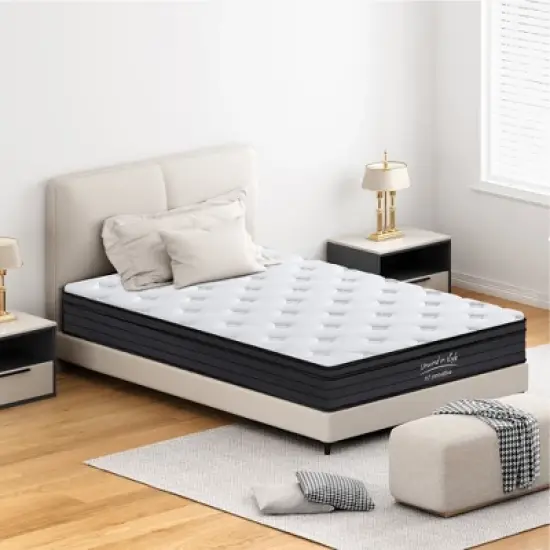Full Size Mattress,10 Inch Hybrid Mattress, Individually Pocketed Innerspring, Medium Firm image {1}