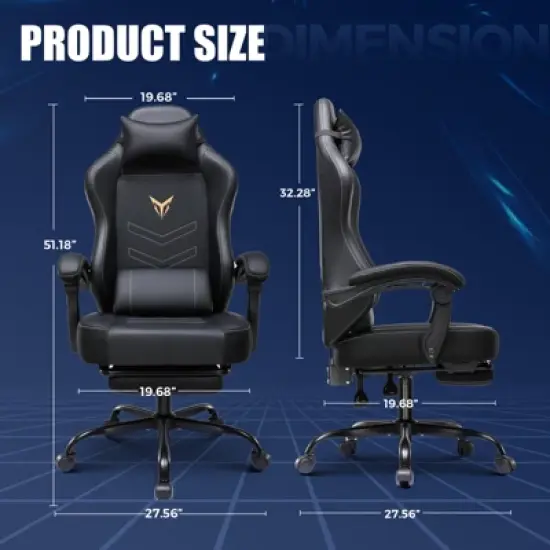 EXRACING Gaming Chair,  Video Game Chairs with Padded High Back, Linkage Armrest image {6}