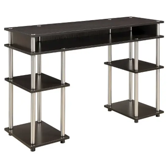 Designs2Go No Tools Student Desk with Shelves - Breighton Home image {10}