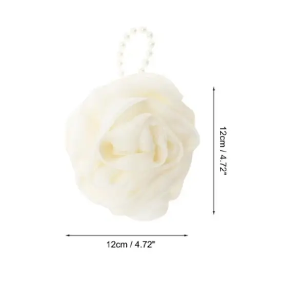 Unique Bargains Rose Bath Shower Loofah Sponge 1 Pc image {1}