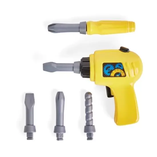 Kidoozie Just Imagine Pack 'N Go Workbench, Pretend Play for your Preschool Builder, Over 50 Pieces, Ages 3+ image {3}