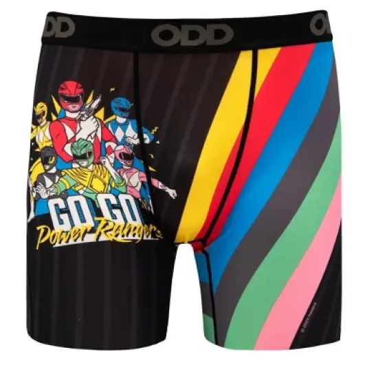 Odd Sox Men's Boxer Brief, Transformers, G.I. Joe, Power Rangers Cartoon Styles image {3}