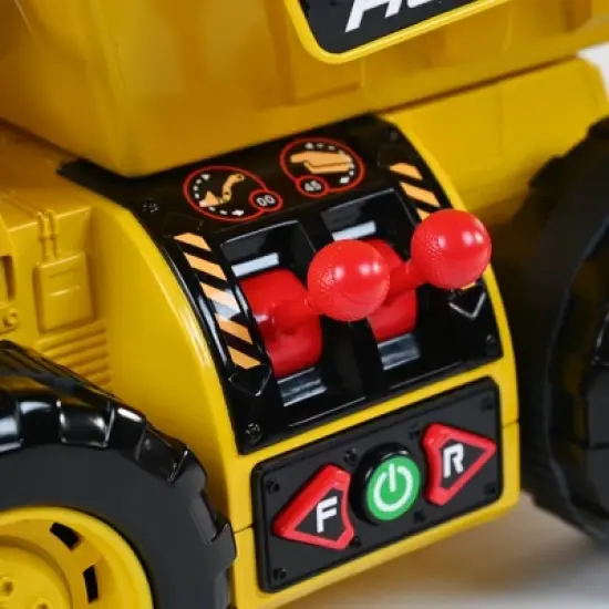 Maxx Action 2-N-1 Dig Rig Dump Truck and Front End Loader Toy Vehicle image {3}