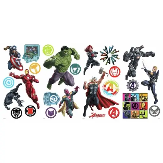 Classic Avengers Peel and Stick Wall Decal - RoomMates image {3}