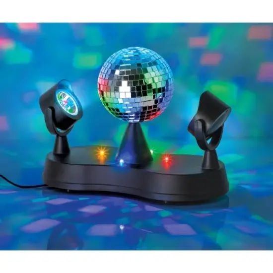 West & Arrow Rotating Disco Ball Party Projector USB Powered image {3}
