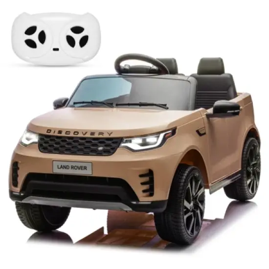 Official Land Rover Velar 12V Kids Ride-On Car w/ Parent Remote, LED Lights & Music - 3 Speed, 66 lbs (Ages 3+) image {2}