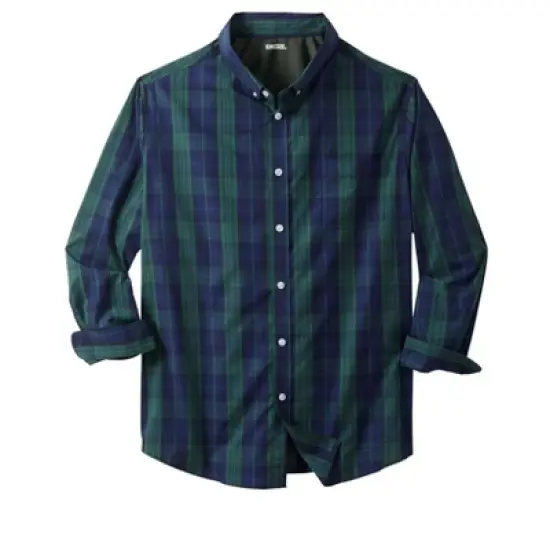 KingSize Men's Big & Tall Wrinkle Free Plaid Shirt image {6}