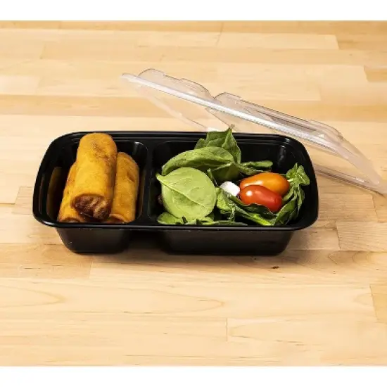 Home Mart Goods 10-Pack Meal Prep Reusable Plastic Compartment Containers image {7}