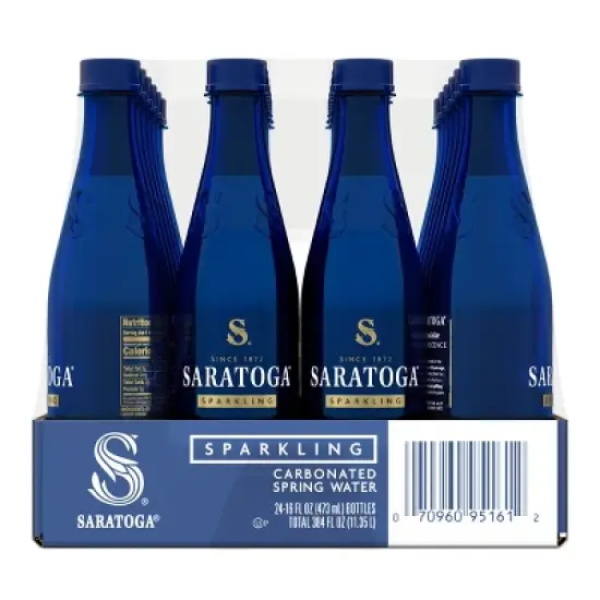 Saratoga Sparkling Water - 24pk/16 fl oz Bottles image {2}