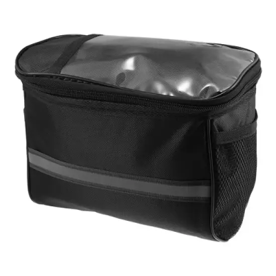 Unique Bargains Bike Handlebar Storage Bag 1 Pc image {4}