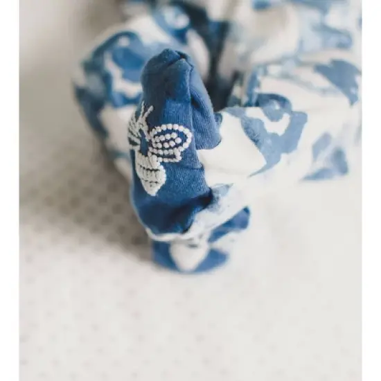 Burt's Bees Baby&reg; Baby Boys' Moonlight Cloud Organic Cotton Sleep N' Play - Blue image {2}