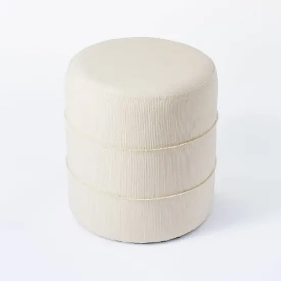 Catalina Round Ottoman - Threshold&trade; designed with Studio McGee image {4}