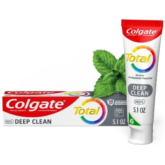 Colgate Total Active Prevention Deep Clean Toothpaste - Mint - 5.1oz image {14}