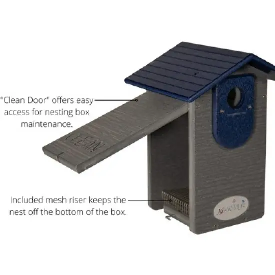 JCS Wildlife Ultimate Bluebird House - Mounting Pole Bundles Available! image {5}