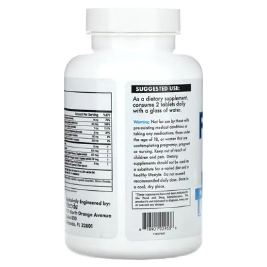 fitcode Fit Multi, Complete Multivitamin Complex, 90 Tablets image {2}