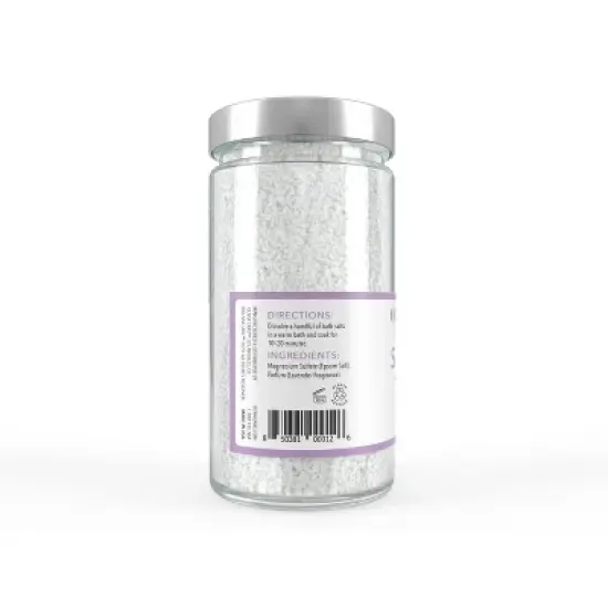 Olivia Care Lavender Bath Salts - Sleep - 12oz image {2}
