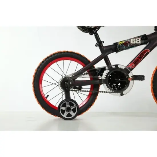 Hot Wheels 16" Kids' Bike - Black/Red image {3}
