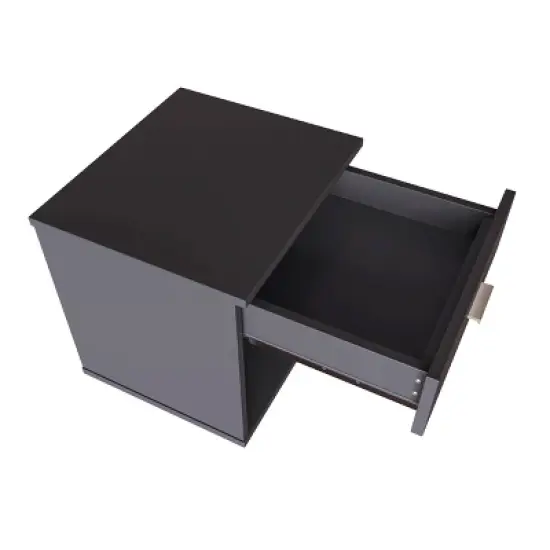 Noah Single Drawer Nightstand - Eco Dream image {3}