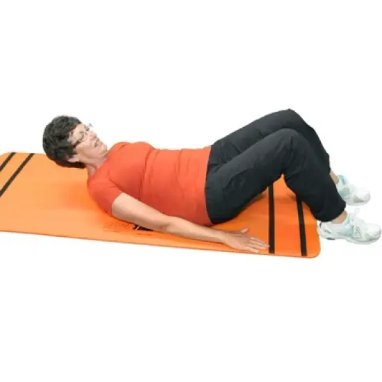 Sportime Curl Up Yoga Mats, 6 x 2 Feet, Assorted Colors, Set of 6 image {2}