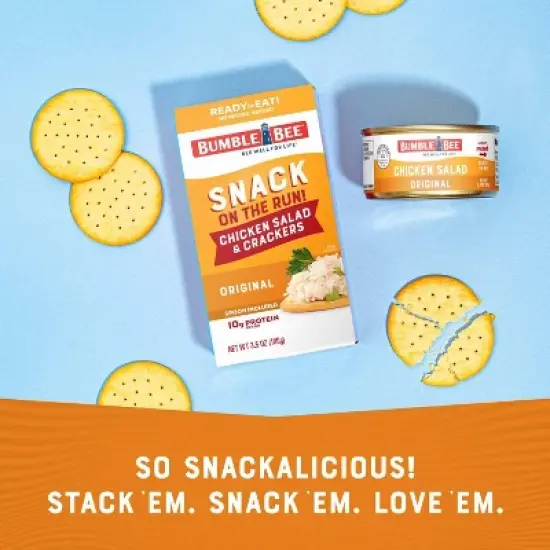 Bumble Bee Chicken Salad with Crackers Snack Kit - 3.5oz image {7}