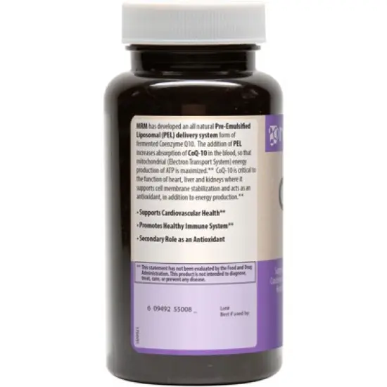 MRM Nutrition CoQ-10, 60 Softgels image {2}