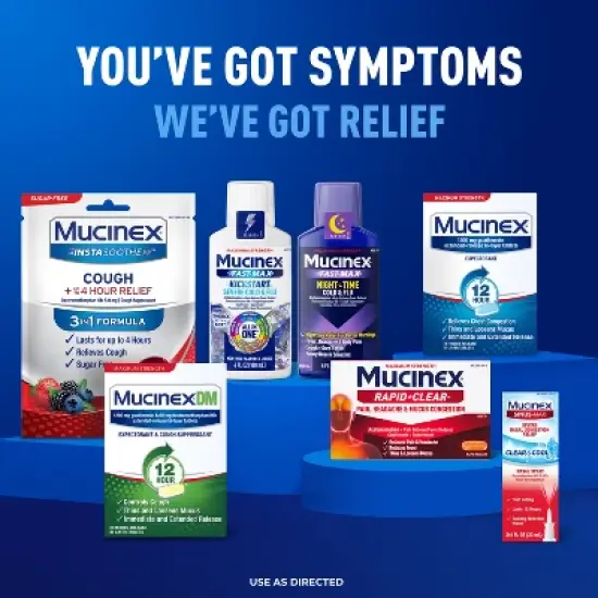 Mucinex Rapid Clear Pain Headache Mucus Congestion Tablets - 20ct image {6}