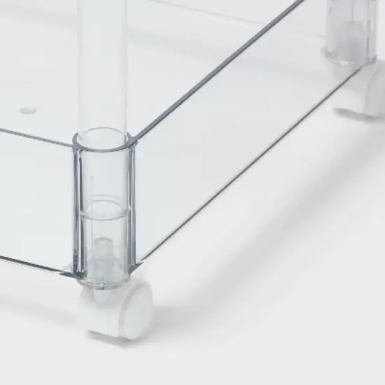 3 Tier Clear Storage Cart - Brightroom&trade; image {2}