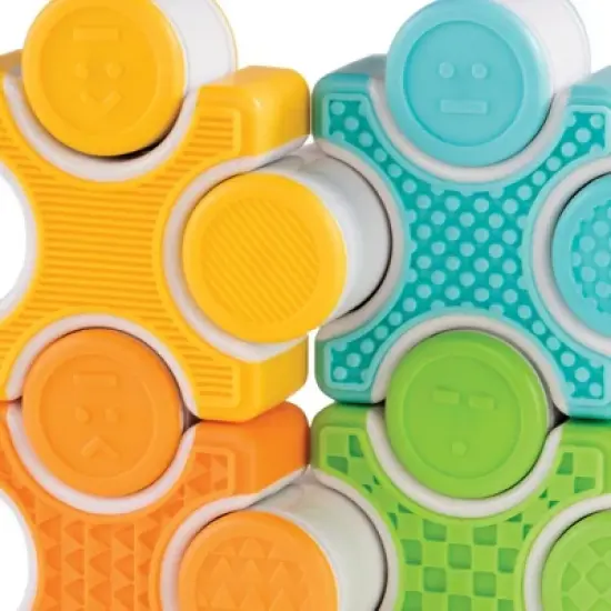 Guidecraft Grippies Stackers  - 24 Pieces image {2}