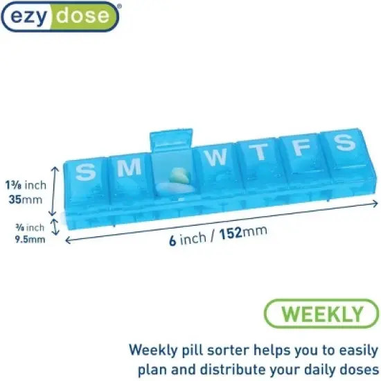 Ezy Dose Week/7-Day Locking Pill Reminder Large image {2}