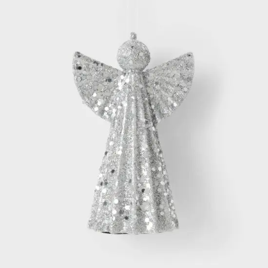 Glittered Angel Christmas Tree Ornament - Wondershop&trade; image {4}