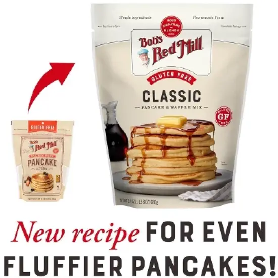 Bob's Red Mill Gluten Free Pancake Mix 24 oz image {7}