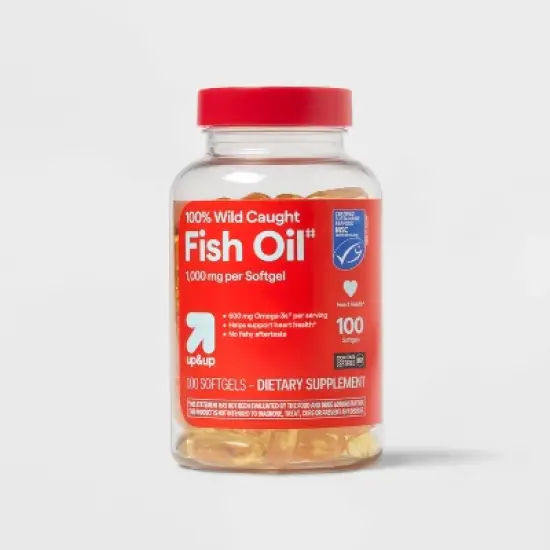 MSC Fish Oil Softgels - 1000mg - 100ct - up&up&trade; image {4}