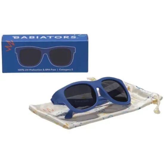 Babiators Original Navigator - Good As Blue Smoke Lens - 0-2 Years image {1}