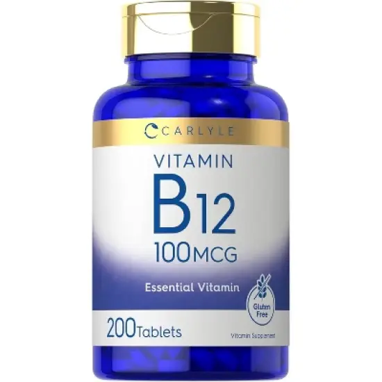 Carlyle Vitamin B12 100mcg | 200 Tablets image {7}