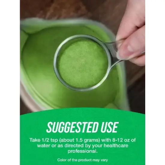 BulkSupplements Organic WheatGrass Powder image {3}