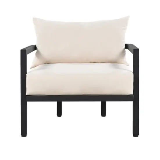 FIONECA Multi-Person Outdoor Steel Sofa Set, Waterproof, Rust & UV Resistant for Garden, Backyard, Lawn image {11}