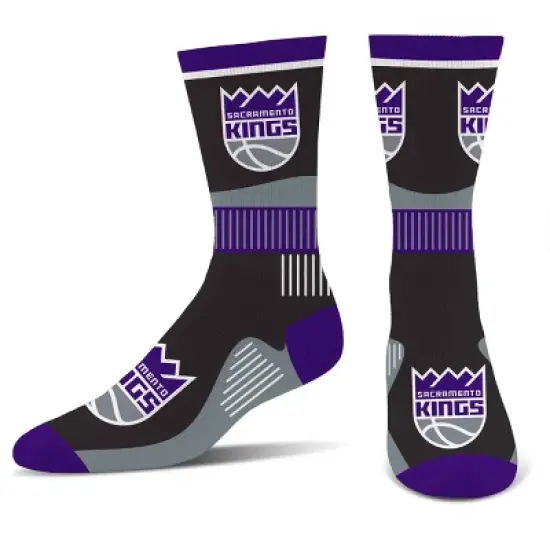NBA Sacramento Kings Large Crew Socks image {1}