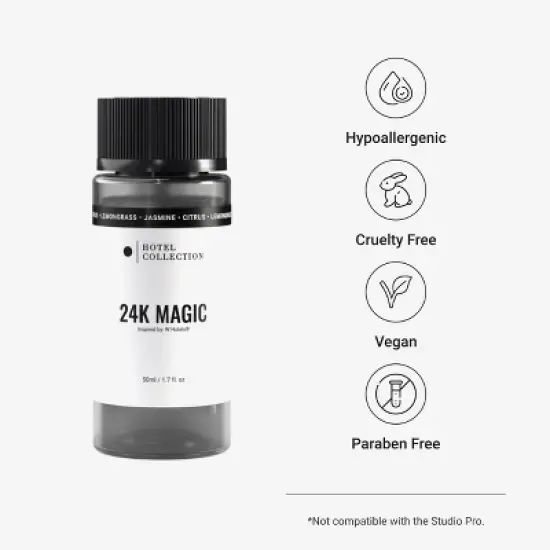 Hotel Collection 24K Magic Oil Blend - Aromatherapy Scent Diffuser Oil - Citrus, Bergamot, Lemon & Lemongrass image {1}