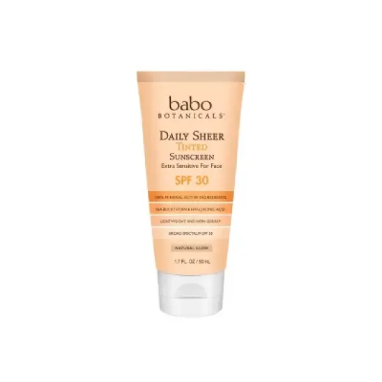 Babo Botanicals Natural Glow Daily Sheer Tinted Sunscreen - SPF 30 - 1.7 fl oz image {2}